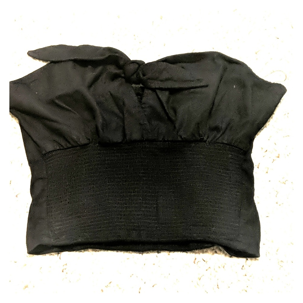Brandy meville tube top with tie (one size)